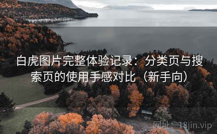 白虎图片完整体验记录：分类页与搜索页的使用手感对比（新手向）