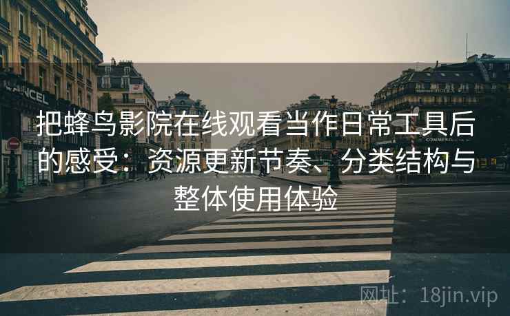 把蜂鸟影院在线观看当作日常工具后的感受：资源更新节奏、分类结构与整体使用体验
