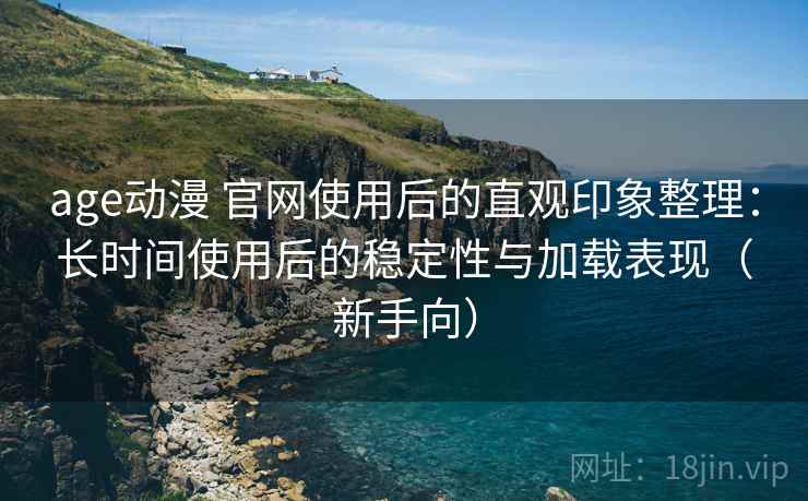 age动漫 官网使用后的直观印象整理：长时间使用后的稳定性与加载表现（新手向）
